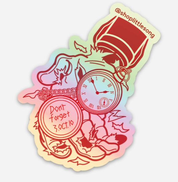 FMAB Locket Holo Sticker